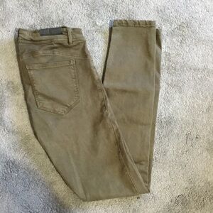 Zara Brownish Olive Jeans